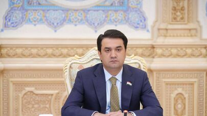 Мэр Душанбе и председатель Национального совета (Маджлиси Милли) Таджикистана Рустам Эмомали