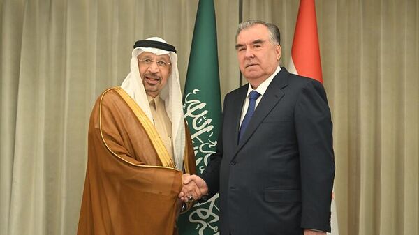 Рахмон встретился с министром инвестиций Саудовской Аравии - Sputnik Таджикистан