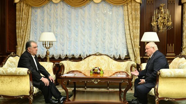 Рахмон и Лукашенко в Минске - Sputnik Таджикистан