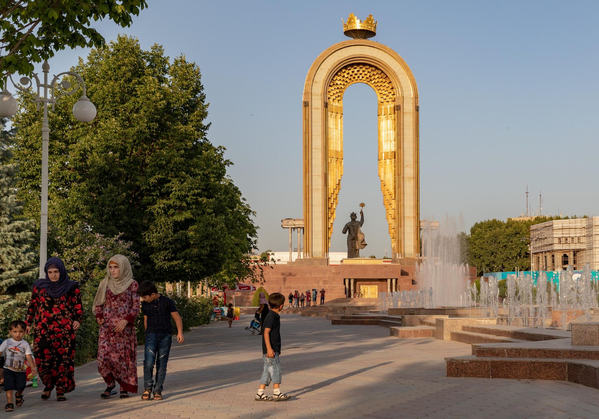 Центр Душанбе - Sputnik Таджикистан, 1920, 28.01.2024