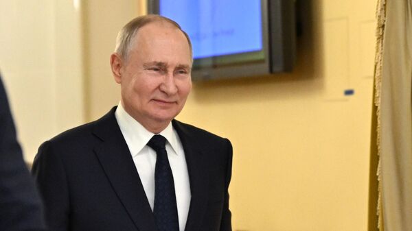 Президент РФ В. Путин принял участие в заседании Высшего Евразийского экономического совета - Sputnik Таджикистан