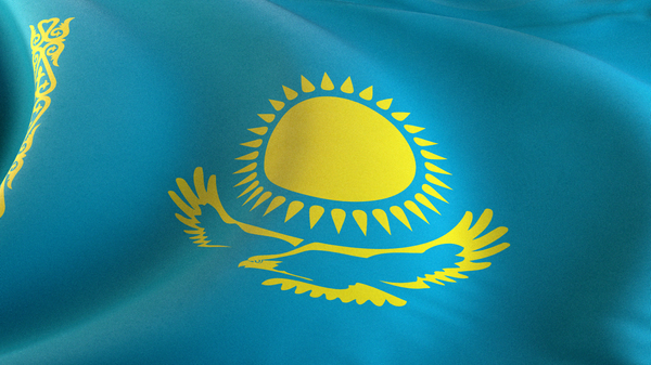 Флаг Казахстана - Sputnik Тоҷикистон