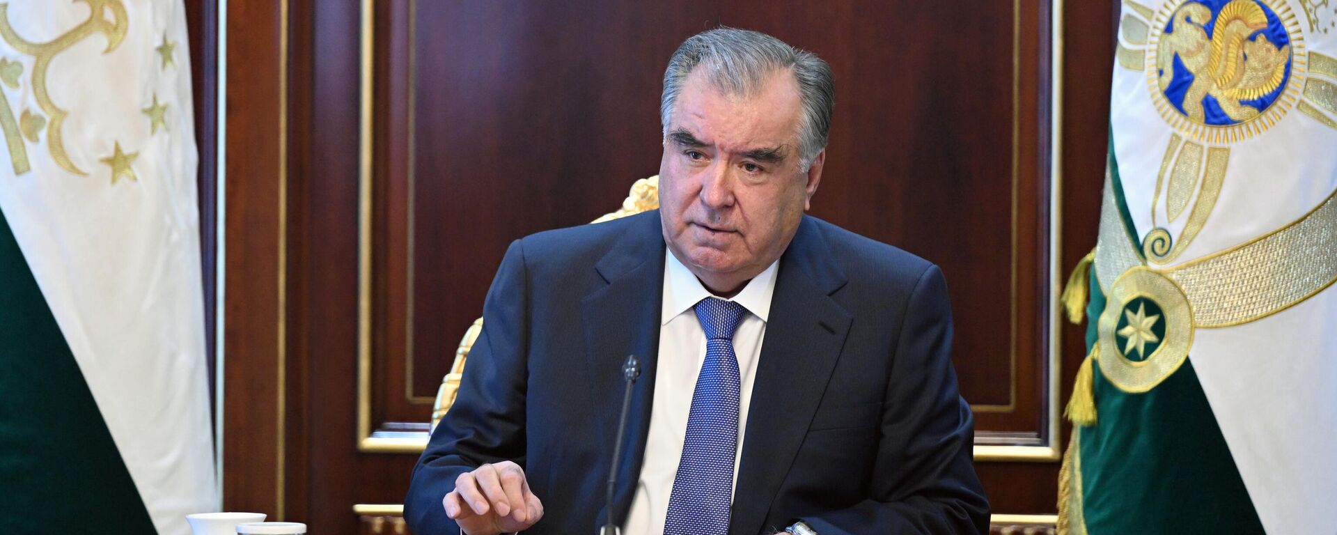 Президент Таджикистана Эмомали Рахмон - Sputnik Тоҷикистон, 1920, 14.02.2024