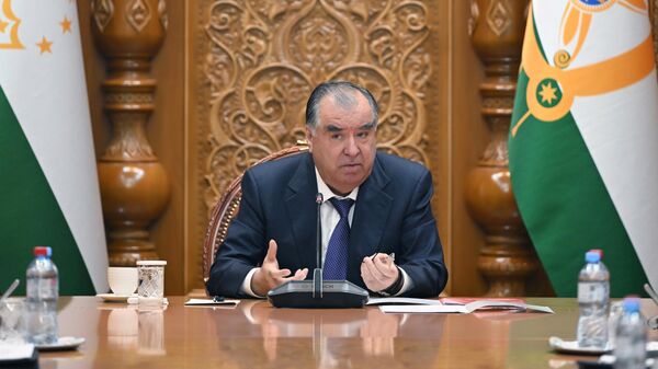  Президент Таджикистана Эмомали Рахмон - Sputnik Тоҷикистон