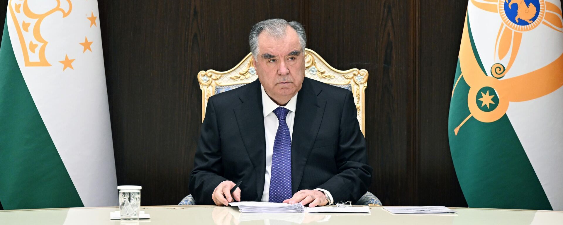 Президент Таджикистана Эмомали Рахмон - Sputnik Таджикистан, 1920, 23.03.2024