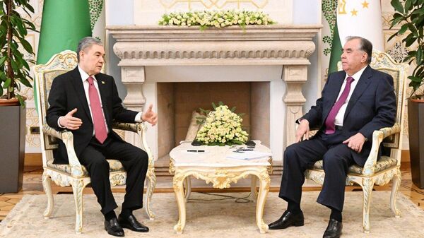Переговоры Таджикистана и Туркменистана высокого уровня в рамках официального визита Национального Лидера Туркменистана в Республику Таджикистан. - Sputnik Тоҷикистон