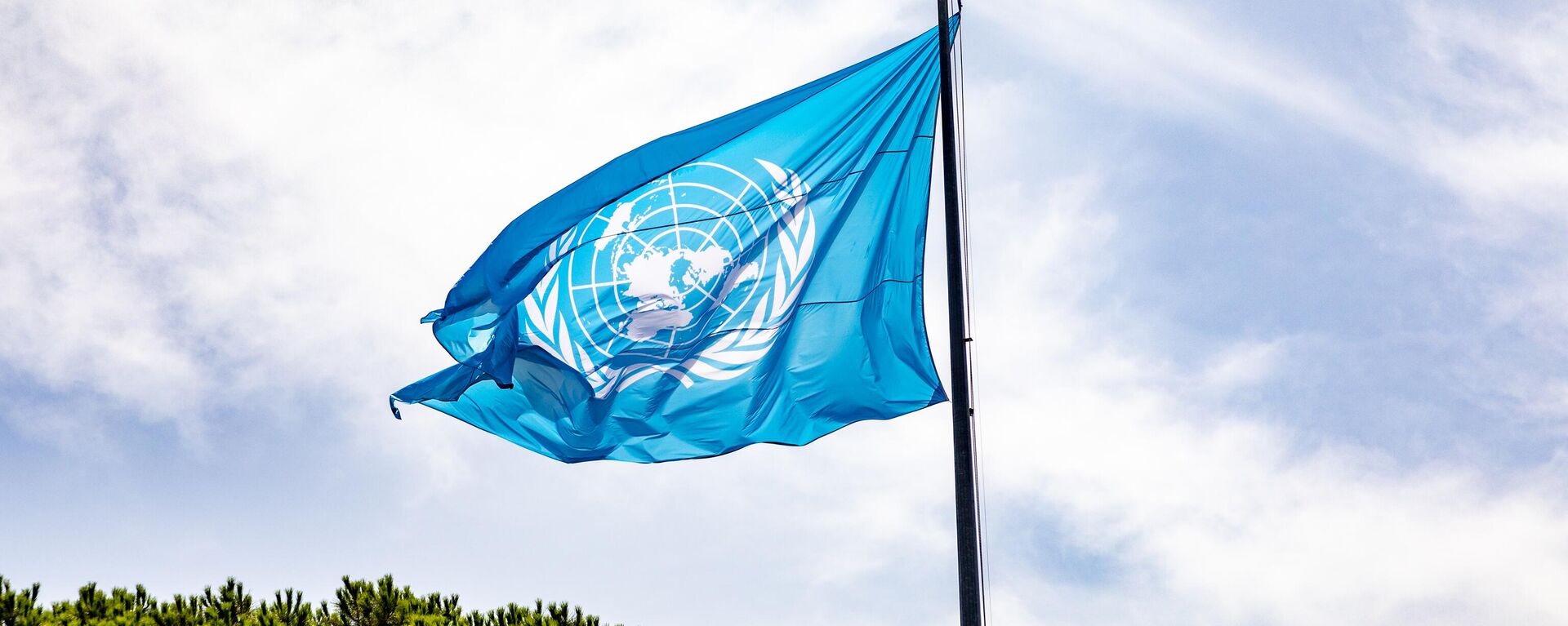 Флаг Организации Объединенных Наций - Sputnik Тоҷикистон, 1920, 04.04.2024