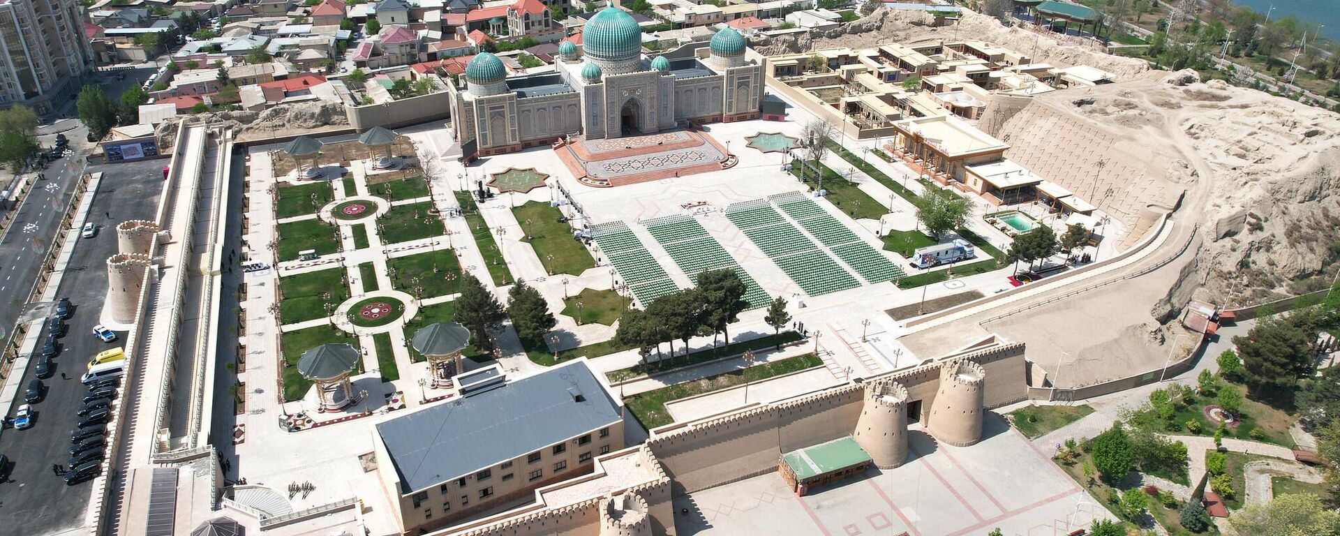 Открытие историко-культурного комплекса  Калаи Худжанд” после ремонта и реконструкции  - Sputnik Тоҷикистон, 1920, 14.04.2026