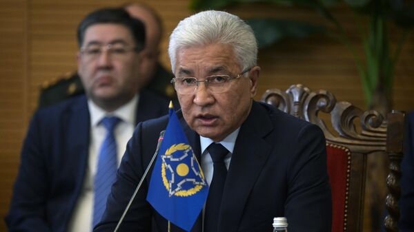 Генеральный секретарь ОДКБ Имангали Тасмагамбетов  - Sputnik Таджикистан
