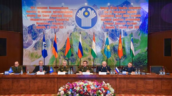 Заседание координационного комитета по вопросам противовоздушной обороны при совете министров обороны государств-участников СНГ  - Sputnik Таджикистан