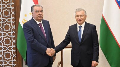 Церемония открытия нового здания посольства Узбекистана в Душанбе