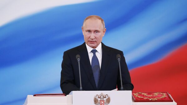 Инаугурация президента России В. Путина - Sputnik Таджикистан