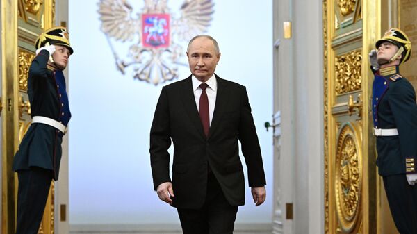 Инаугурация президента РФ Владимира Путина - Sputnik Таджикистан