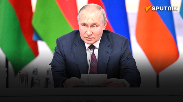 Владимир Путин проводит юбилейное заседание Высшего Евразийского экономического совета - Sputnik Таджикистан