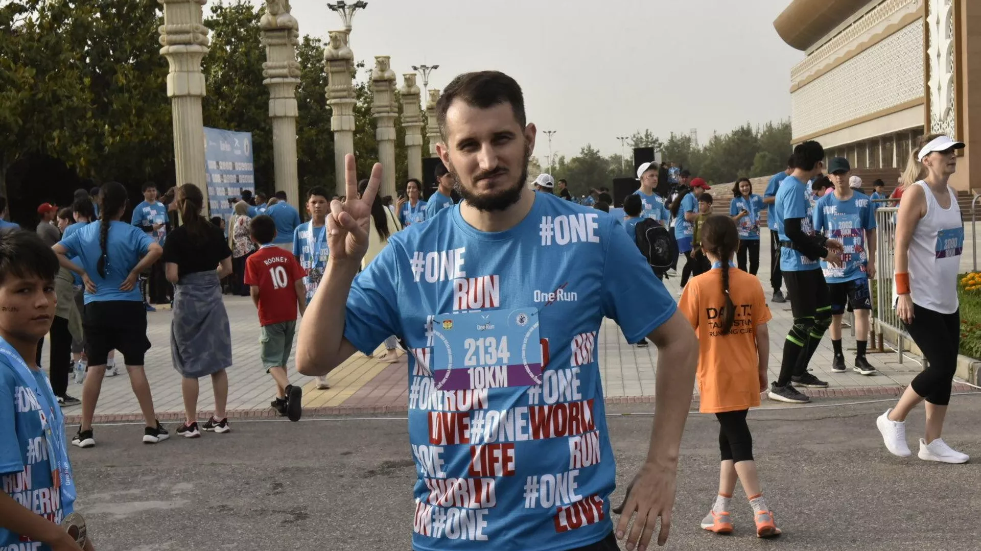 Международный полумарафон One Run в Душанбе