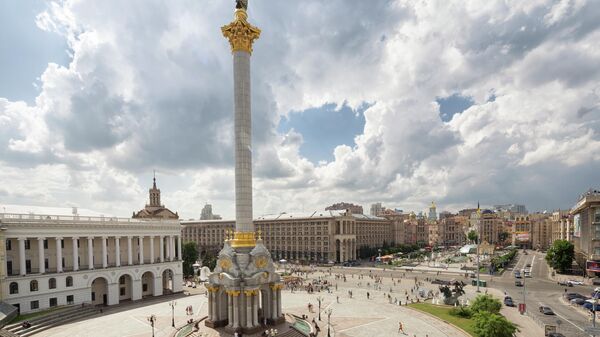 Вид на площадь Независимости в Киеве, Украина - Sputnik Тоҷикистон