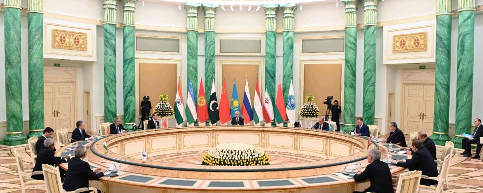 Заседание Совета министров иностранных дел государств-членов ШОС - Sputnik Таджикистан, 1920, 21.05.2024
