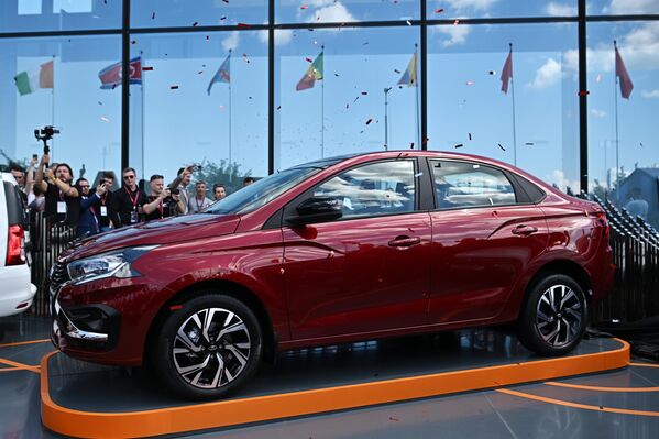 Презентация новой модели Lada Iskra. - Sputnik Таджикистан