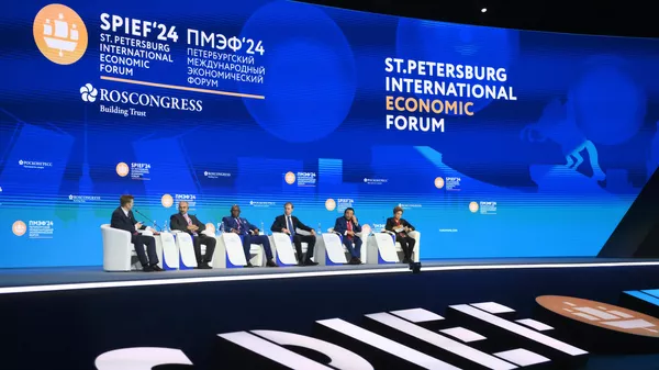 ПМЭФ-2024.Торжественное открытие форума - Sputnik Тоҷикистон