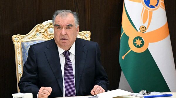Президент республики Таджикистан Эмомали Рахмон. Архивное фото - Sputnik Тоҷикистон