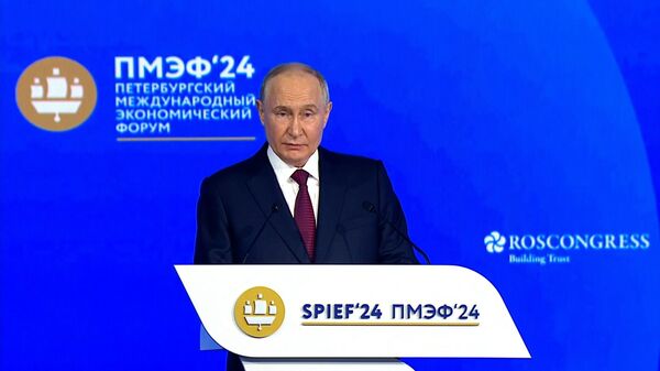 Выступление Путина на ПМЭФ-2024: главные тезисы - Sputnik Тоҷикистон