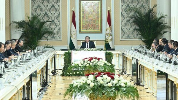 Заседание Национального совета по развитию при Президенте Республики Таджикистан  - Sputnik Таджикистан