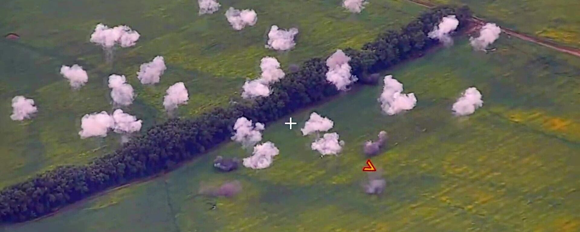 Уничтожение военной техники ВСУ в приграничном районе с Курской областью - Sputnik Таджикистан, 1920, 09.08.2024