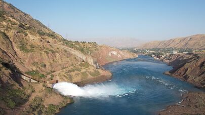 Ввод в эксплуатацию четвертого гидроагрегата Нурекской ГЭС