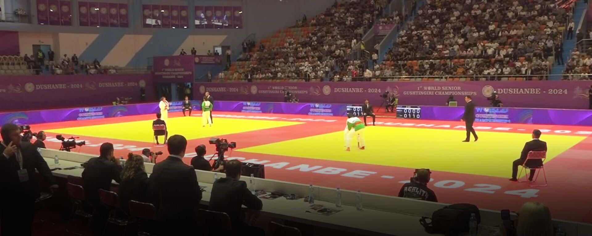 Аввалин Қаҳрамонии куштии ҷаҳон дар Душанбе - Sputnik Тоҷикистон, 1920, 02.09.2024