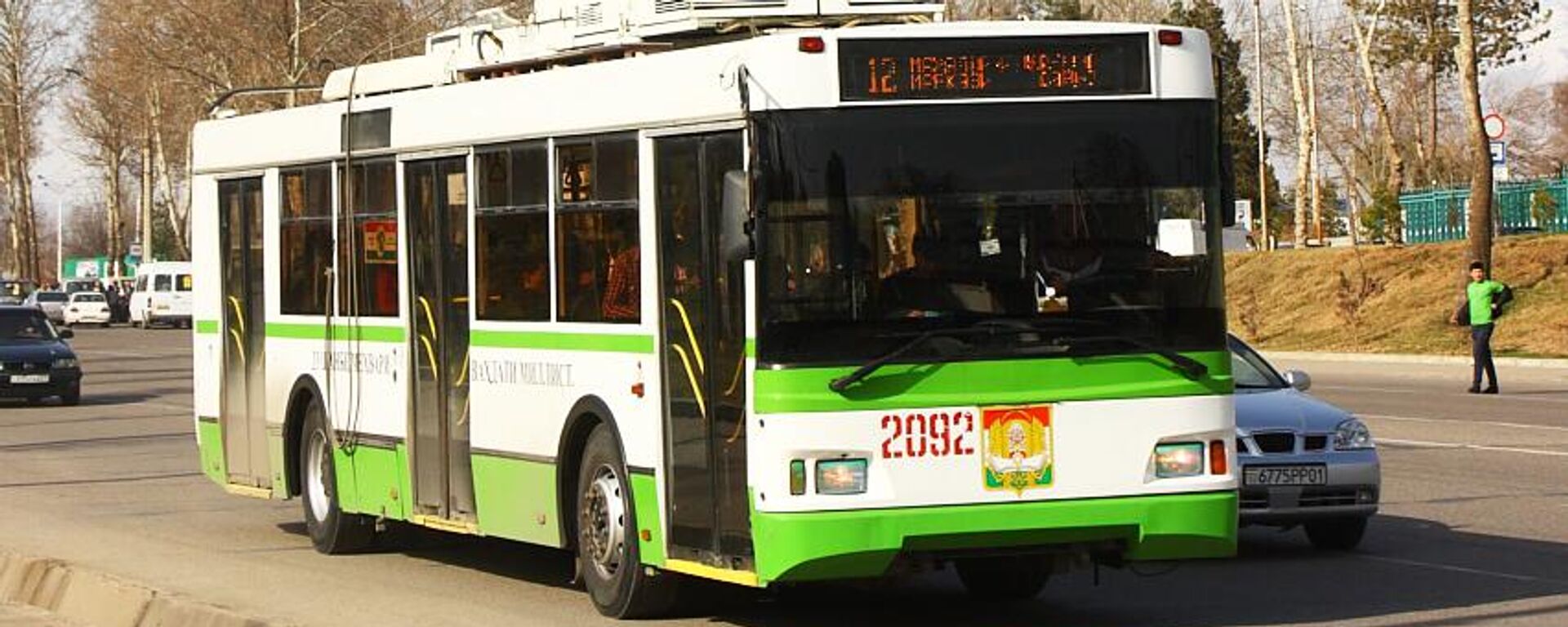 Троллейбус в Душанбе  - Sputnik Тоҷикистон, 1920, 17.09.2024