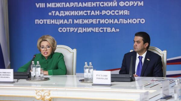 Пленарное заседание VIII межпарламентского форума Таджикистан-Россия: сила межрегионального сотрудничества  - Sputnik Таджикистан