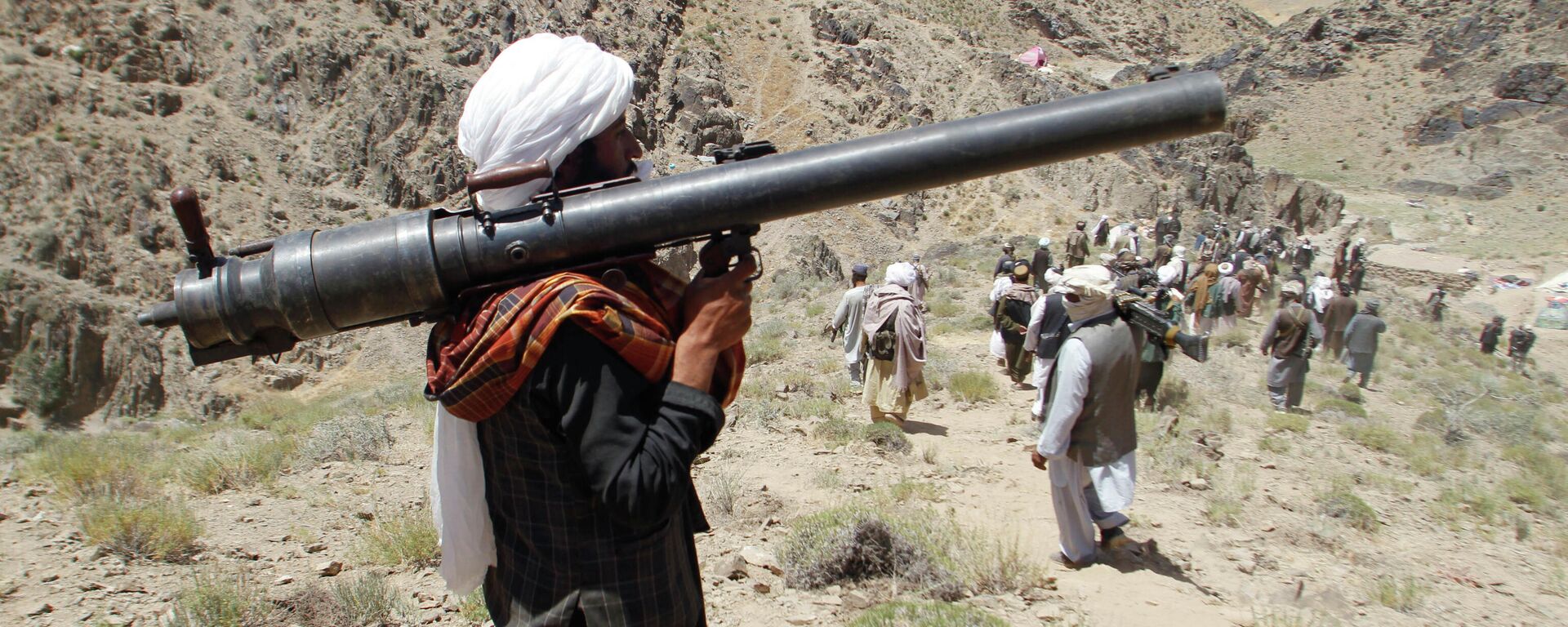 Боевики движения Талибан - Sputnik Тоҷикистон, 1920, 31.12.2025