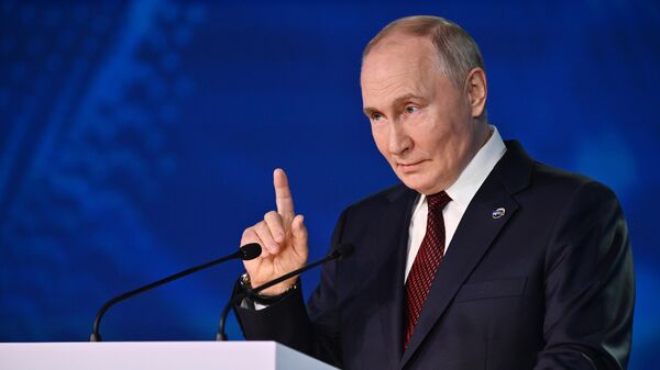 Президент Владимир Путин принял участие в работе дискуссионного клуба Валдай - Sputnik Таджикистан