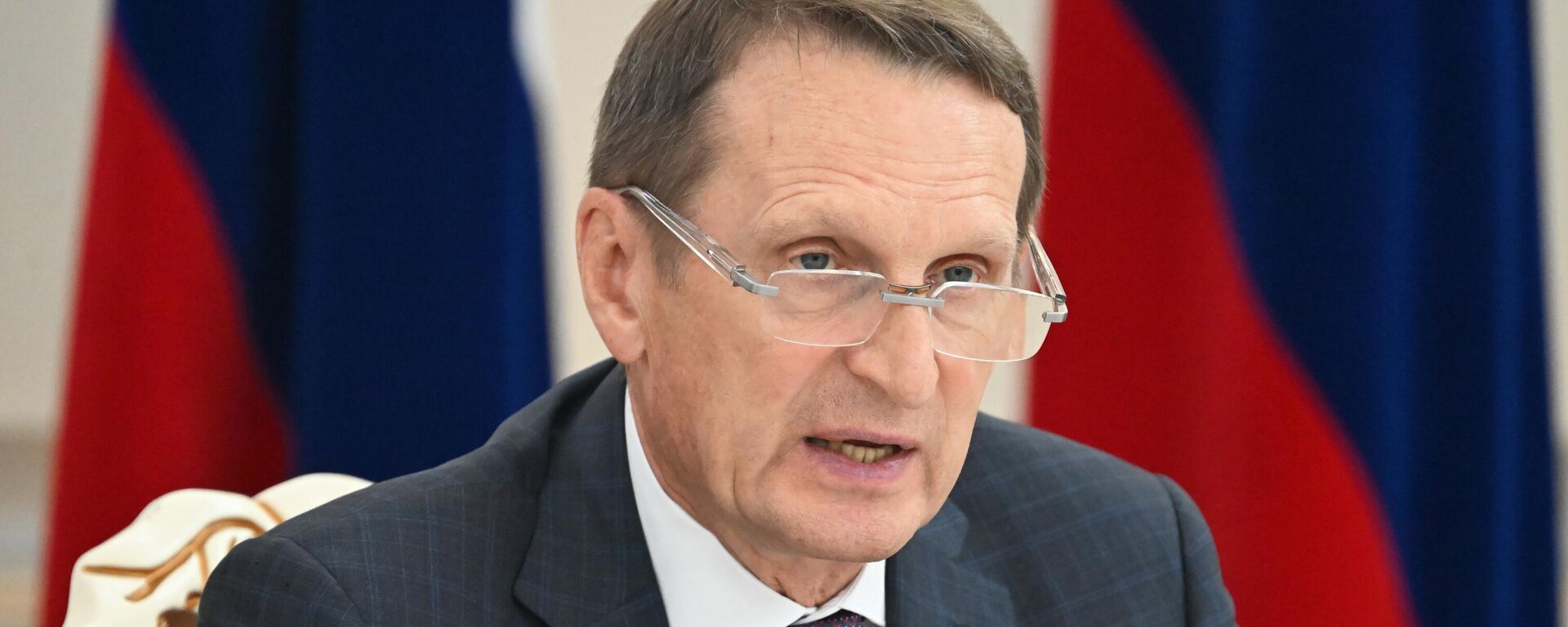 Директор Службы внешней разведки РФ Сергей Нарышкин - Sputnik Таджикистан, 1920, 21.10.2025