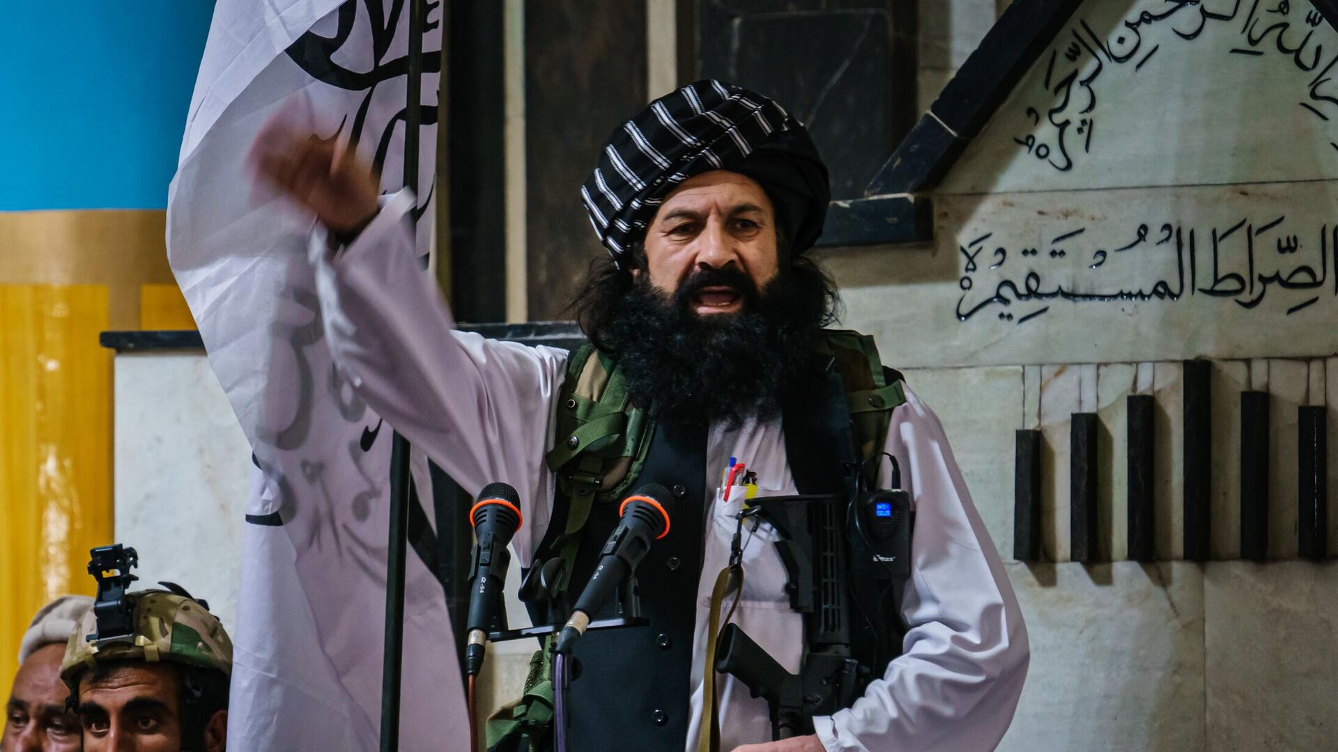 Халиль аль-Рахман Хаккани. Архивное фото - Sputnik Тоҷикистон, 1920, 12.12.2024