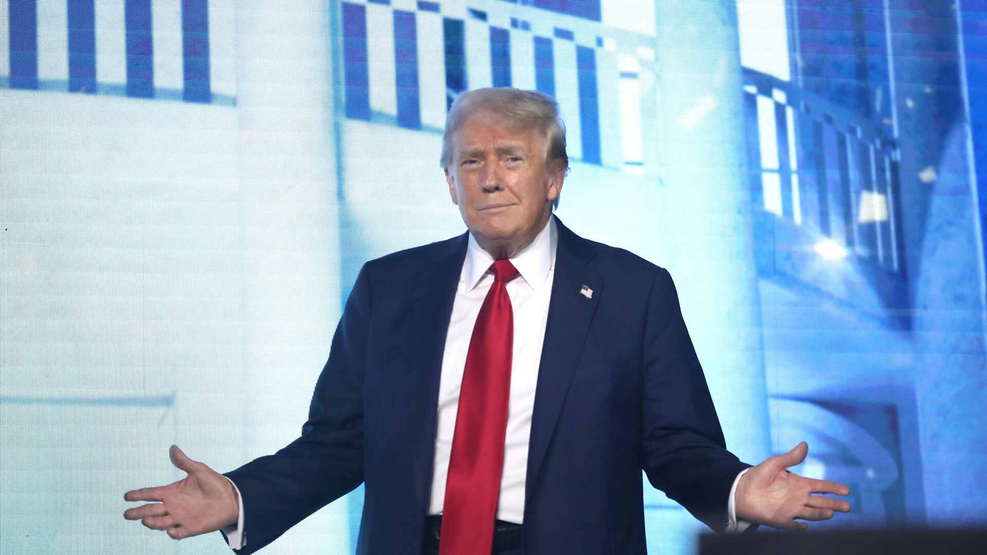 47-й президент США Дональд Трамп - Sputnik Таджикистан, 1920, 16.02.2025