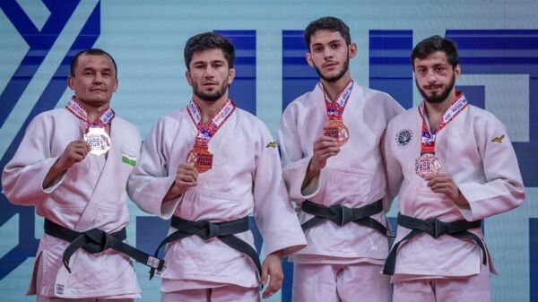 Эмомали Нурали на Russian judo tour в Москве - Sputnik Таджикистан