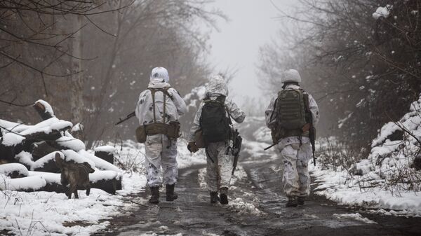 Украинские военнослужащие. Архивное фото - Sputnik Таджикистан