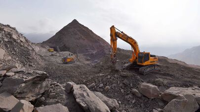 Угольное месторождение КАНТЕ компании Талко, архивное фото