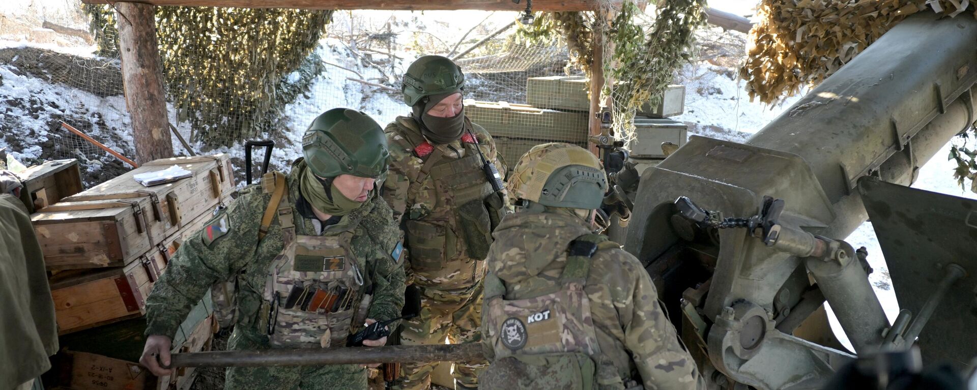 Боевая работа артиллеристов 25 армии. Архивное фото - Sputnik Таджикистан, 1920, 28.02.2025