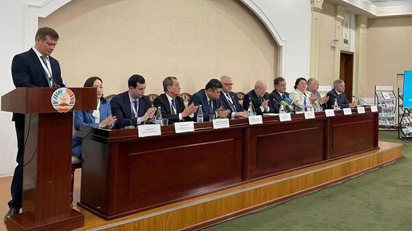 Пресс-конференция, посвященная итогам мониторинга подготовки и проведения выборов в парламент Таджикистана  - Sputnik Тоҷикистон