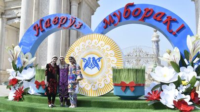 Подготовка к Наврузу в Душанбе