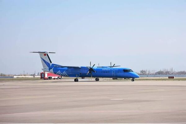 Перелет выполнила компания Asman Airlines. Перелет выполнила компания Asman Airlines. - Sputnik Таджикистан