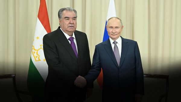 Встреча Владимира Путина с Эмомали Рахмоном - Sputnik Таджикистан
