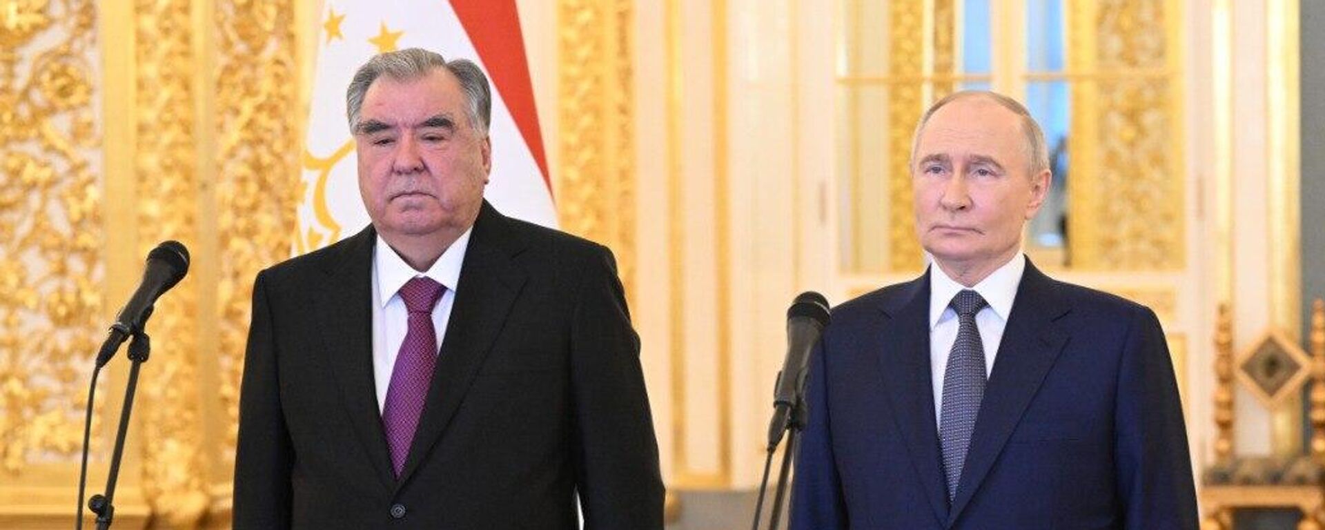 Путин и Рахмон дали старт строительству детского центра и театра в Душанбе - Sputnik Таджикистан, 1920, 17.03.2025