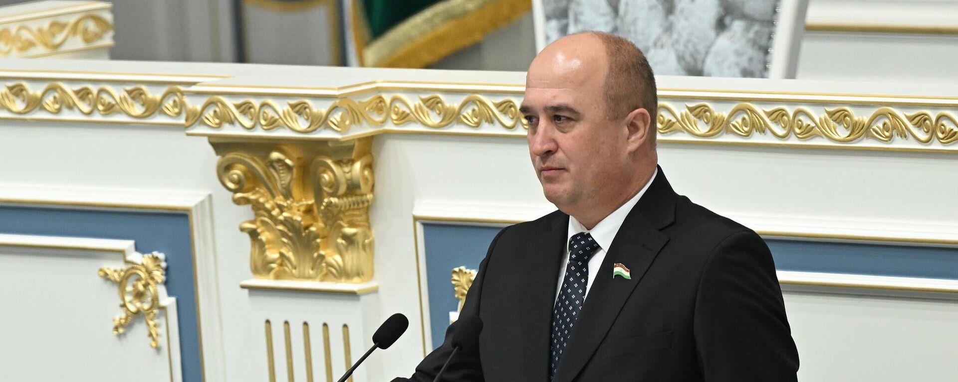 Председатель нижней палаты парламента Таджикистана Файзали Идизода - Sputnik Таджикистан, 1920, 19.03.2025