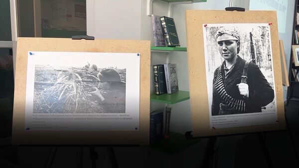 Дар Хуҷанд аз қаҳрамониҳои занони тоҷик дар солҳои Ҷанги Бузурги Ватанӣ ёд карданд - Sputnik Тоҷикистон