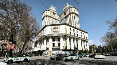 Здание Нацбанка в Душанбе