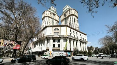 Здание Нацбанка в Душанбе