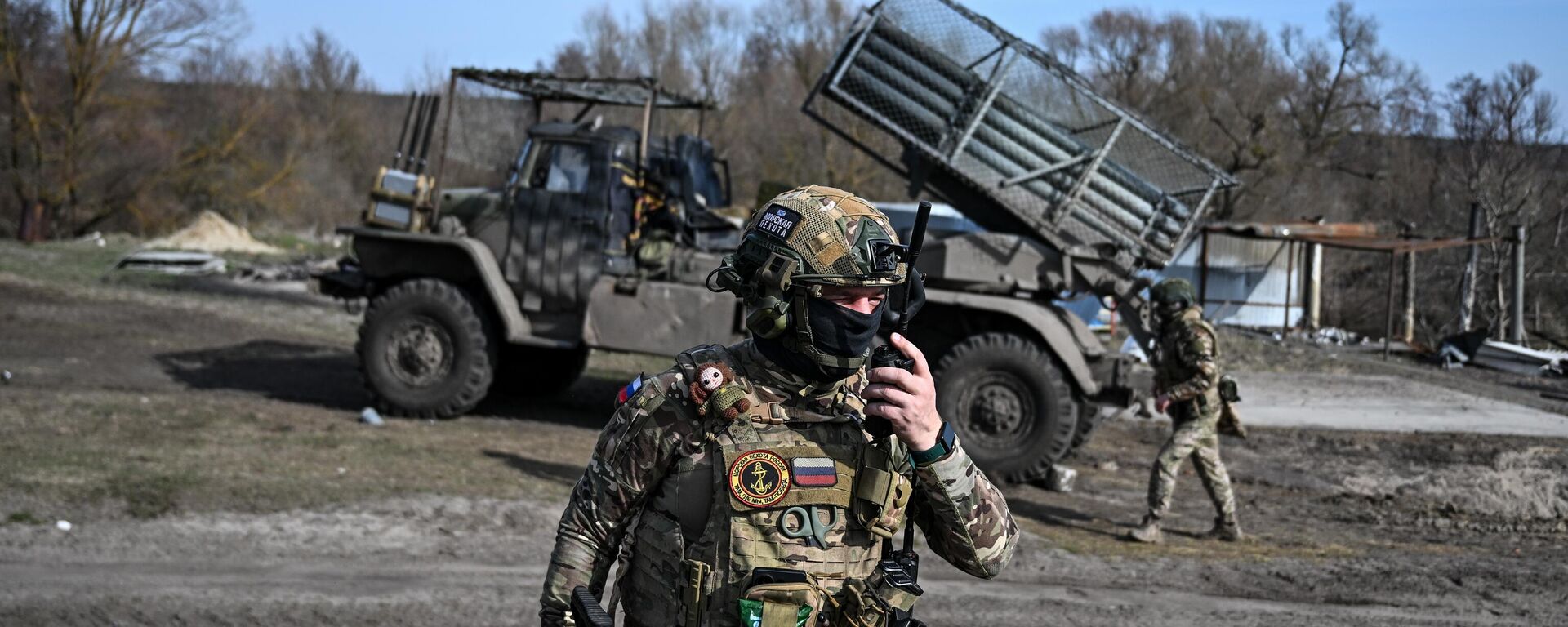 Боевая работа РСЗО Град в Курской области - Sputnik Таджикистан, 1920, 06.04.2025